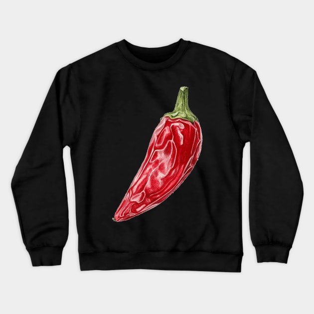 Red Hot Chilli Peppers ~ Wearable Art Crewneck Sweatshirt by VioletGrant